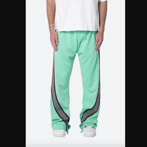 mnml Mint green & Purple Bent Tape Relaxed Fit Track Pants XS